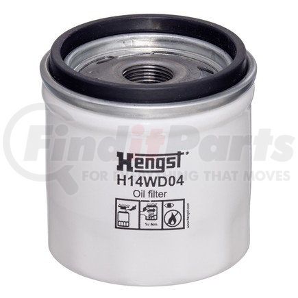 H14WD04 by HENGST - Spin-On Oil Filter