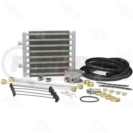 461 by HAYDEN - Engine Oil Cooler - Ultra-Cool, Aluminum, FPT Connector, 3/8" Connector Fitting