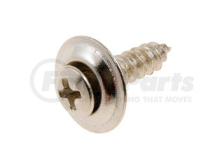 700-104 by DORMAN - Trim Screw-Chrome Sems Head-No. 10 x 3/4 In.