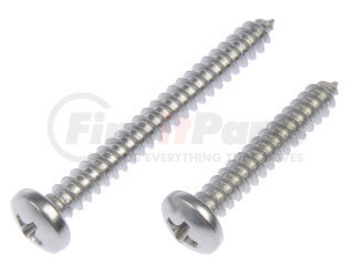 784-130 by DORMAN - Self Tapping Screw-Stainless Steel-Pan Head-No. 8 x 1 In., 1-1/2 In.