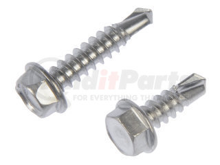 784-135 by DORMAN - Self Tapping Screw-Stainless Steel-Hex Washer Head-No. 8 x 1/2 In., 3/4 In.