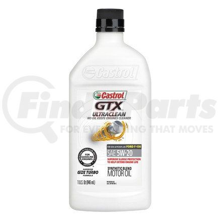 15B743 by CASTROL - GTX 5W20 QT