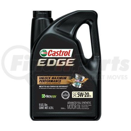 03083C by CASTROL - 3X5QT 5W20US EDGSYNT