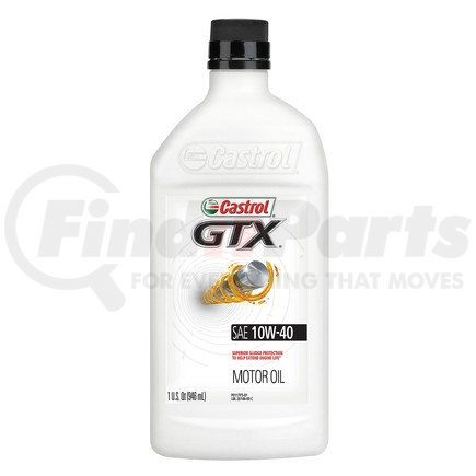 14CD5A by CASTROL - GTX MOTOR OIL 10W40 1QT