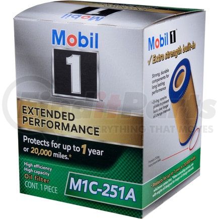 M1C251A by MOBIL OIL - Engine Oil Filter