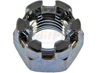 814-061 by DORMAN - Hex Nut-Castellated-Thread Size 5/16-24, Height 1/2 In.