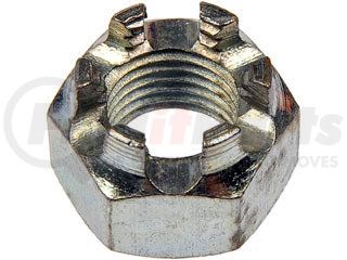 814-062 by DORMAN - Hex Nut-Castellated-Thread Size 3/8-24, Height 9/16 In.