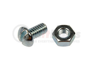 850-705 by DORMAN - Stove Bolt With Nuts - 1/4-20 x 1/2 In.