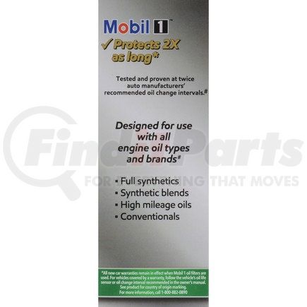 M1C351A by MOBIL OIL - Engine Oil Filter