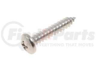 896-828 by DORMAN - Self Tapping Screw-Stainless Steel-Pan Phillips Head-No. 10 x 1 In.