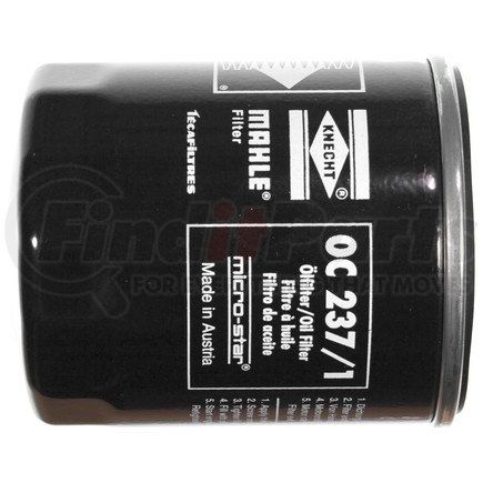 OC2371 by MAHLE - Engine Oil Filter