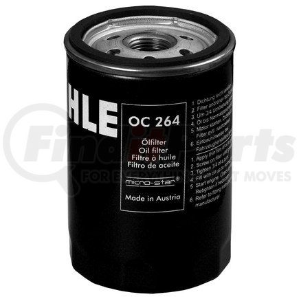 OC 264 by MAHLE - Engine Oil Filter