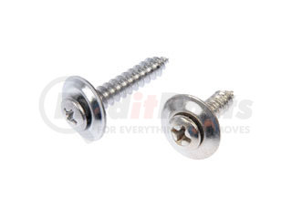 961-230 by DORMAN - Trim Screw - Chrome - No. 10 x 3/4 In., 1 In.