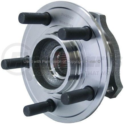 WH512369 by MPA ELECTRICAL - Wheel Bearing and Hub Assembly