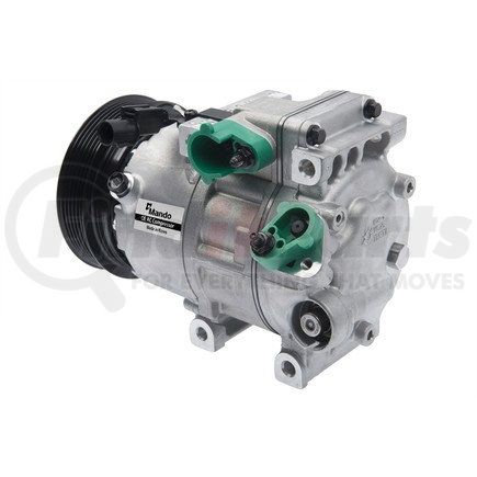 10A1082 by MANDO - New OE AC Compressor w/ Clutch & Pre-filled Oil, Direct Replacement