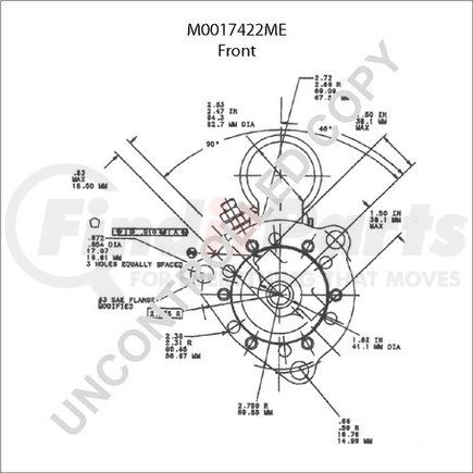 7422ME by LEECE NEVILLE - STARTER MOTOR