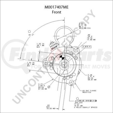 7407ME by LEECE NEVILLE - STARTER MOTOR