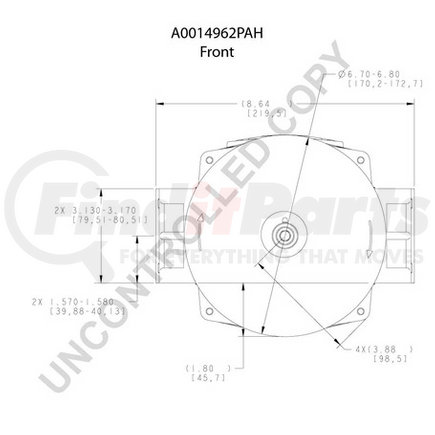 4962PAH by LEECE NEVILLE - ALTERNATOR