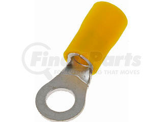 85414 by DORMAN - 12-10 Gauge Ring Terminal, No. 10, Yellow