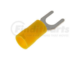 85425 by DORMAN - 12-10 Gauge Spade Terminal, No. 10, Yellow