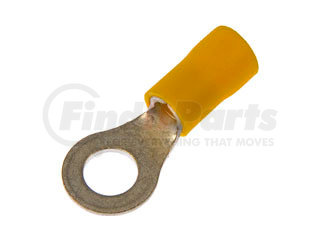 85430 by DORMAN - 12-10 Gauge Ring Terminal, 1/4 In., Yellow