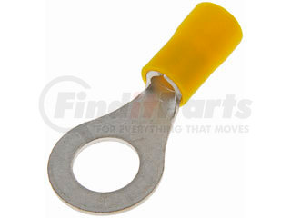 85445 by DORMAN - 12-10 Gauge Ring Terminal, 5/16 In., Yellow