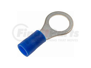 85442 by DORMAN - 16-14 Gauge Ring Terminal, 5/16 In., Blue