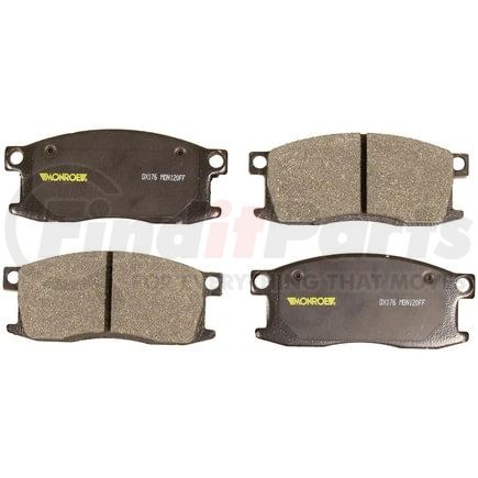 Monroe DX176 Disc Brake Pad Set Prem Semi-Met Brakes