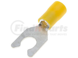 86438 by DORMAN - 12-10 Gauge Spade Terminal, 1/4 In., Yellow