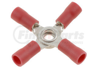 86442 by DORMAN - 22-18 Gauge 4-Way Terminal, Red