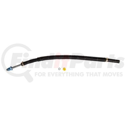 1072 by OMEGA ENVIRONMENTAL TECHNOLOGIES - Power Steering Return Line Hose Assembly - 16mm Male "O" Ring x 3/8" I.D. Hose