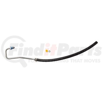 1073 by OMEGA ENVIRONMENTAL TECHNOLOGIES - Power Steering Return Line Hose Assembly - 16mm Male "O" Ring x 3/8" I.D. Hose
