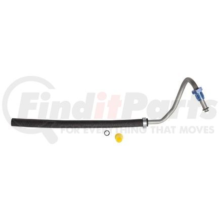 1163 by OMEGA ENVIRONMENTAL TECHNOLOGIES - Power Steering Return Line Hose Assembly - 16mm Male "O" Ring x 3/8" I.D. Hose