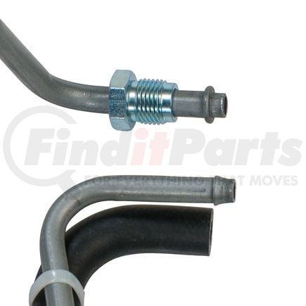 5250 by OMEGA ENVIRONMENTAL TECHNOLOGIES - Power Steering Return Line Hose Assembly - 16mm Male "O" Ring x 3/8" I.D. Hose