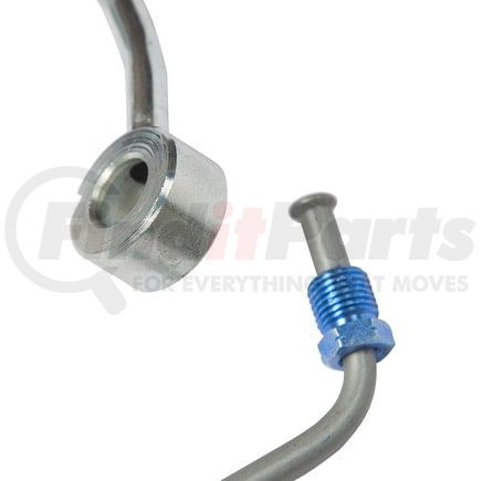 55069 by OMEGA ENVIRONMENTAL TECHNOLOGIES - Power Steering Pressure Line Hose Assembly - 14mm Male "O" Ring x 16mm Banjo