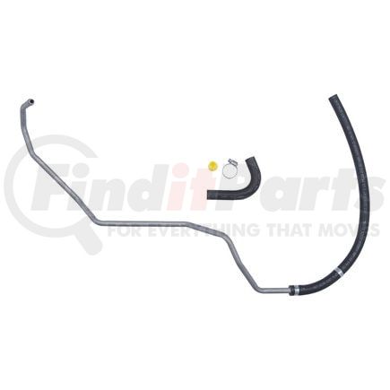 55252 by OMEGA ENVIRONMENTAL TECHNOLOGIES - Power Steering Return Line Hose Assembly - 3/8" I.D. Hose x 11/32" I.D. Hose