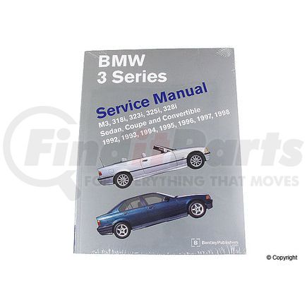 BM 800 0398 by BENTLEY - Repair Manual for BMW