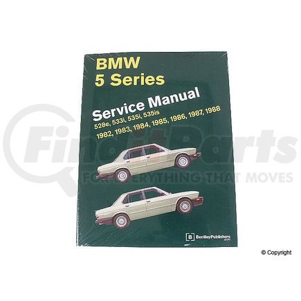 BM 800 0588 by BENTLEY - Repair Manual for BMW