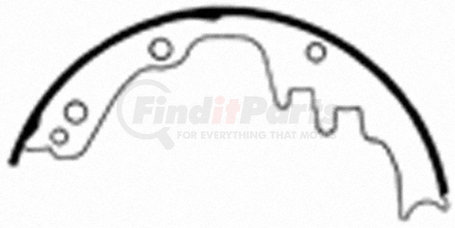 PAB180 by WAGNER - Wagner ThermoQuiet PAB180 Drum Brake Shoe Set