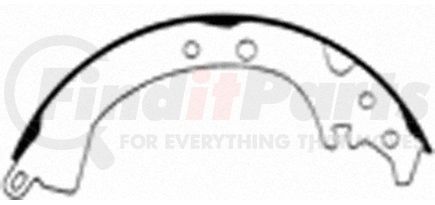 PAB528 by WAGNER - Wagner ThermoQuiet PAB528 Drum Brake Shoe Set