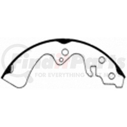 PAB535 by WAGNER - Wagner ThermoQuiet PAB535 Drum Brake Shoe Set