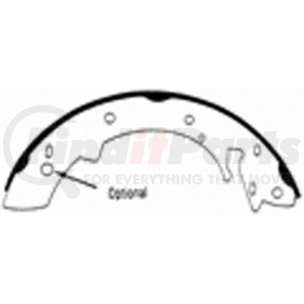 PAB548 by WAGNER - Wagner ThermoQuiet PAB548 Drum Brake Shoe Set