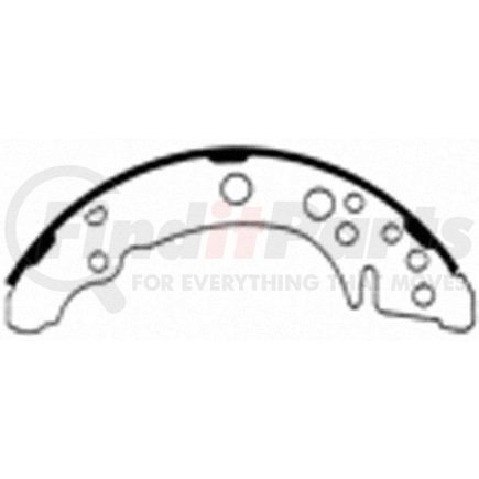 PAB559 by WAGNER - Wagner ThermoQuiet PAB559 Drum Brake Shoe Set