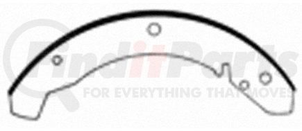 PAB270 by WAGNER - Wagner ThermoQuiet PAB270 Drum Brake Shoe Set