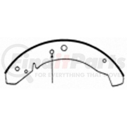 PAB315 by WAGNER - Wagner ThermoQuiet PAB315 Drum Brake Shoe Set