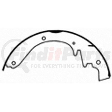 PAB326 by WAGNER - Wagner ThermoQuiet PAB326 Drum Brake Shoe Set