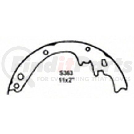 Wagner PAB363R Drum Brake Shoe Wagner ThermoQuiet PAB363R Drum Brake Shoe Set