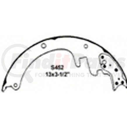 Wagner PAB452AR Drum Brake Shoe Wagner ThermoQuiet PAB452AR Drum Brake Shoe Set