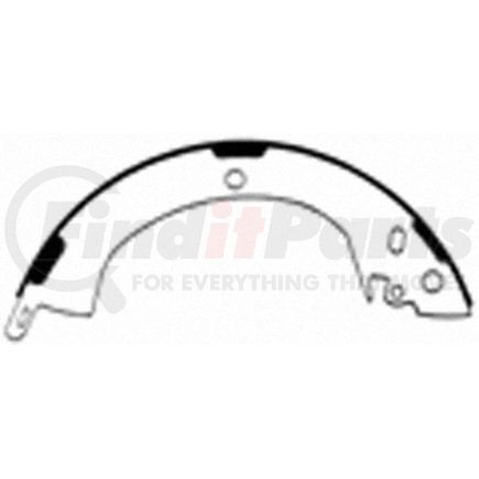 PAB524 by WAGNER - Wagner ThermoQuiet PAB524 Drum Brake Shoe Set