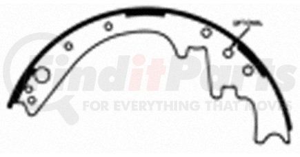 Wagner PAB336 Drum Brake Shoe Wagner ThermoQuiet PAB336 Drum Brake Shoe Set